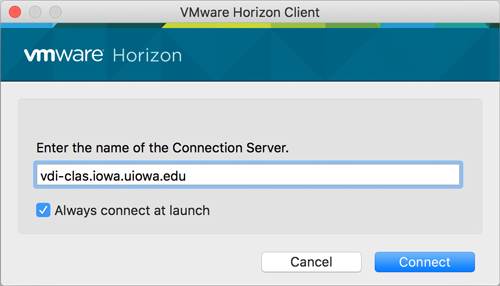 vmware horizon vdi for mac